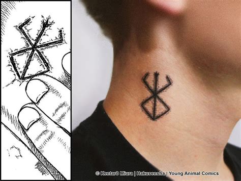 berserk tattoos|brand of sacrifice temporary tattoo.